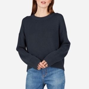 Everlane "The Soft" Cotton Square Crew Sweater